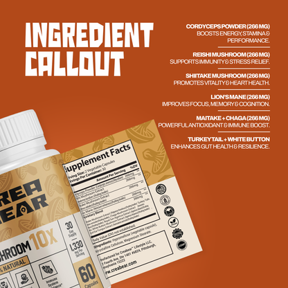 Mushroom 10x Capsule